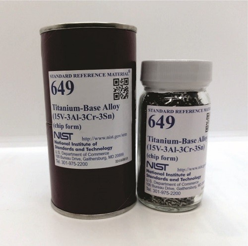 SRM 654b  鈦合金，鋁-釩標準品